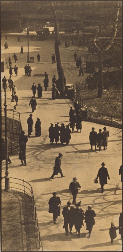 Parco del Municipio, New York da Paul Strand