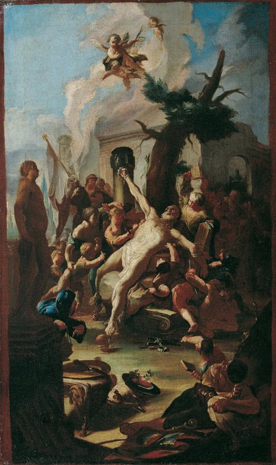 Il martirio di San Cassiano da Paul Troger