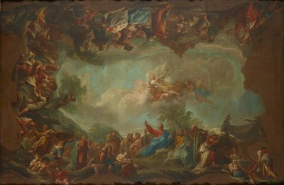La miracolosa moltiplicazione dei pani da Paul Troger