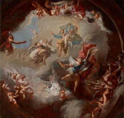 Rivelazione del Messia dalla Vergine da Paul Troger