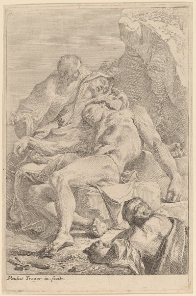 Pietà da Paul Troger