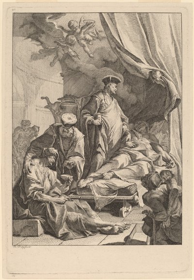 Santi Cosma e Damiano che Curano i Malati da Paul Troger