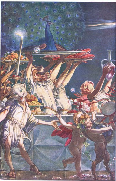 Dacci gentili custodi, Cieli!-cosa erano questi?, illustrazione da La Tempesta, 1908 da Paul Vincent Woodroffe