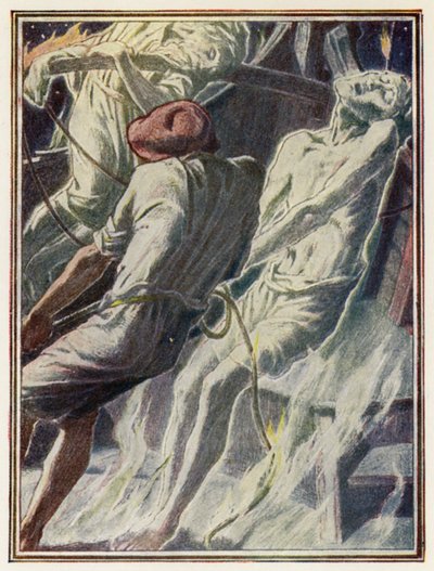 Illustrazione per Il marinaio antico di Coleridge da Paul Vincent Woodroffe