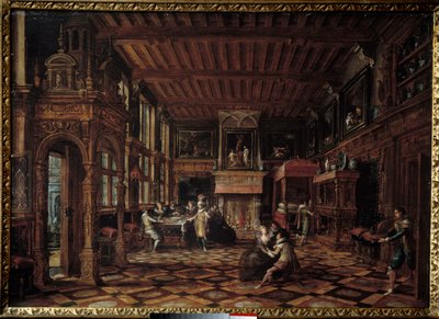 Interno fiammingo da Paul Vredeman de Vries