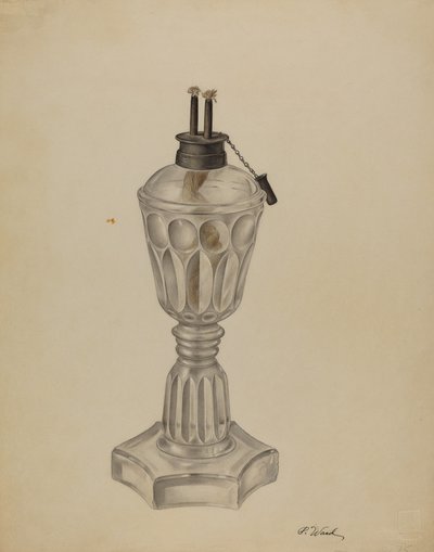 Lampada a Camphene da Paul Ward