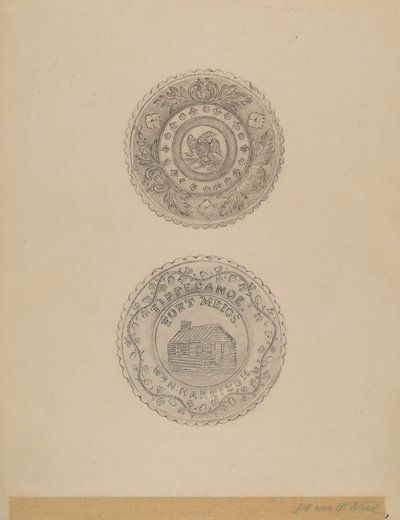 Piatti da tazza da Paul Ward