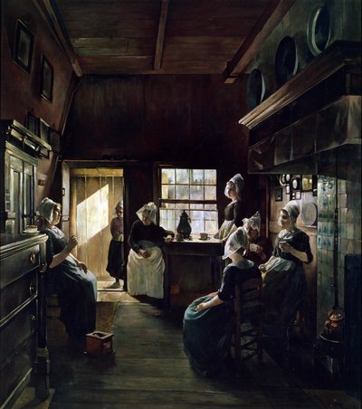 Conversazione, 1888 da Paul Weimar