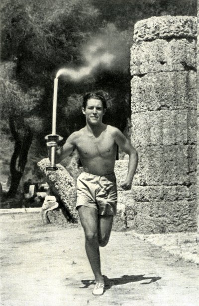 Konstantin Kondylis primo tedoforo olimpico dei Giochi di Berlino da Paul Wolff