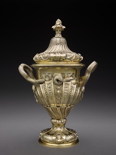 Coppa con coperchio da Paul de Lamerie