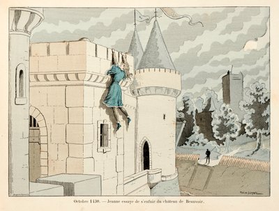 Illustrazione dal libro Jeanne d