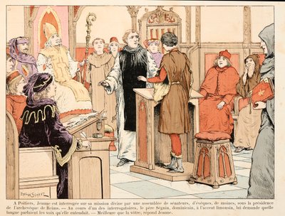 Illustrazione tratta dal libro Jeanne d