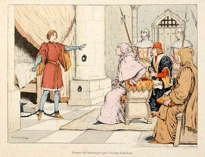 Illustrazione dal libro Jeanne d