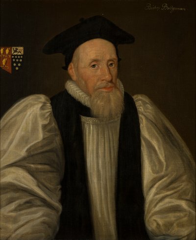 Ritratto di John Bridgeman, Vescovo di Chester (1577-1652) da Paul van (attr.to) Somer