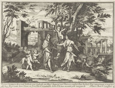 Procri e Cefalo travestito da Paul van Somer (II)