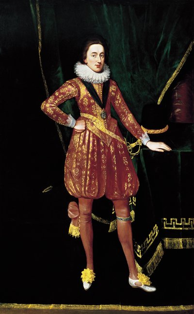 Carlo I come principe di Galles, c. 1617 da Paul van Somer