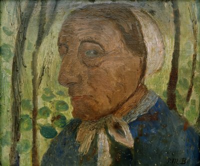 Vecchia contadina da Paula Modersohn Becker