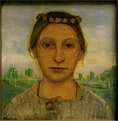 Ritratto della sorella Herma da Paula Modersohn Becker