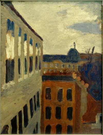 Vista dalla finestra dello studio dell