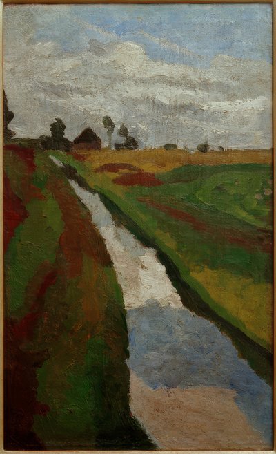 Canale di brughiera da Paula Modersohn Becker