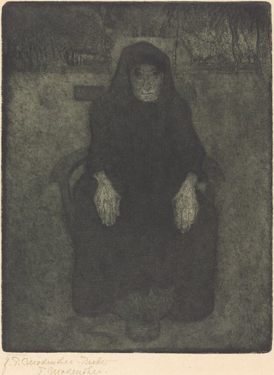 Vecchia donna da Paula Modersohn Becker