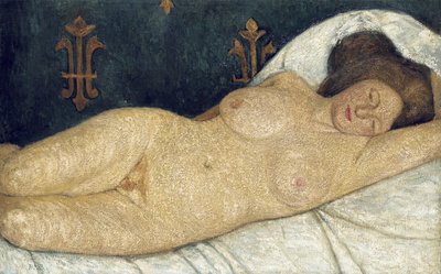 Nudo Femminile Disteso da Paula Modersohn Becker