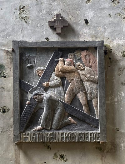 Via Crucis, Chiesa di Saint-Mandet, Ferrière-sur-Larçon 1931 da Paule Richon