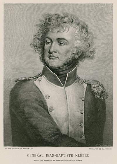 Generale Jean Baptiste Kleber da Paulin Jean Baptiste Guerin