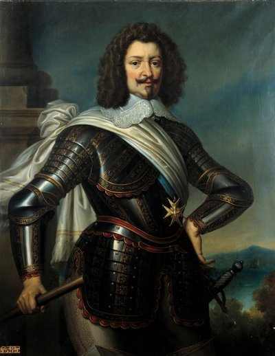Ritratto di Carlo di Lorena, Principe di Joinville, Duca di Joyeuse e 4° Duca di Guisa da Paulin Jean Baptiste Guerin