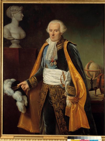 Ritratto di Pierre Simon, Marchese de Laplace da Paulin Jean Baptiste Guerin