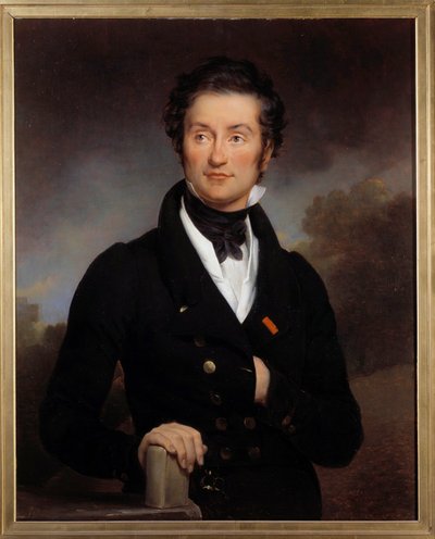 Ritratto dello scrittore Charles Nodier (1780-1844) da Paulin Jean Baptiste Guerin