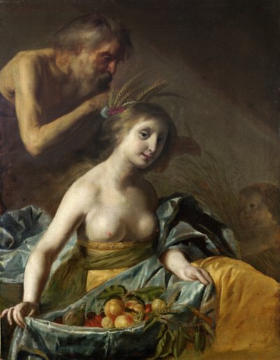 Vertumno e Pomona da Paulus Bor