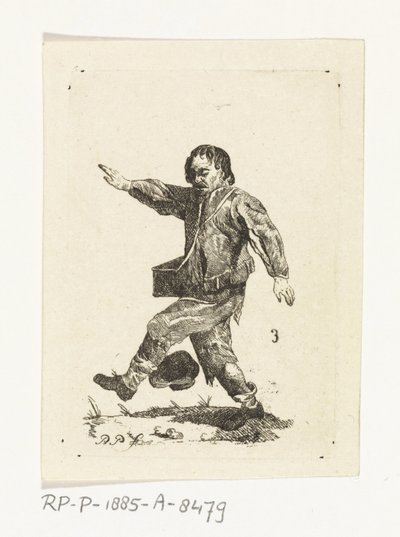 Uomo che cammina da Paulus Charles Gerard Poelman