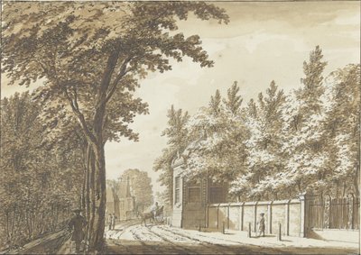 Fattoria Bosch-en-Hoven fuori Haarlem da Paulus Constantijn la Fargue (attributed to)