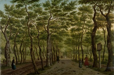 Il Herepad nel Haagse Bos da Paulus Constantijn la Fargue (signed by artist)