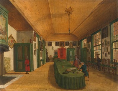 La sala della Società Artistica 