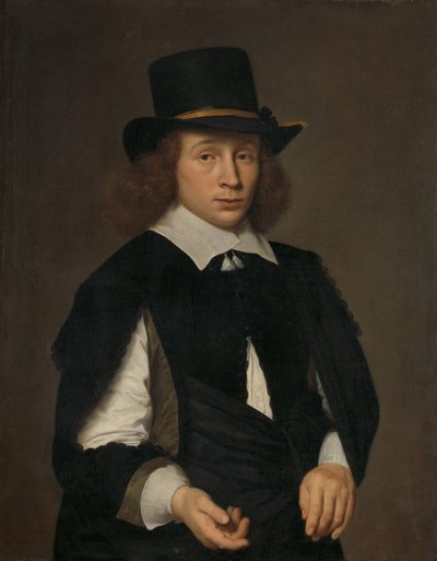 Ritratto di Dirck Hendrick Meulenaer (1620 circa - dopo il 1649 ?) da Paulus Hennekyn