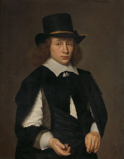 Ritratto di Dirck Hendrick Meulenaer, 1645 circa (olio su tela) da Paulus Hennekyn