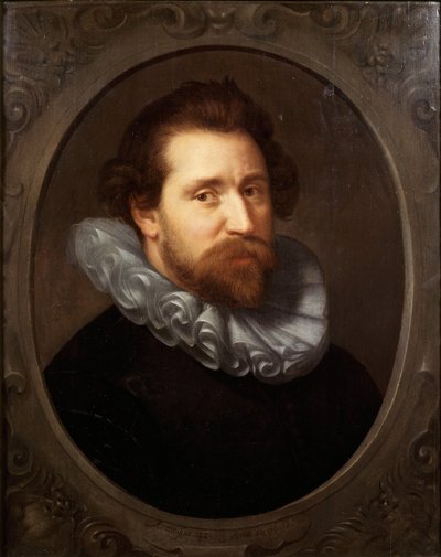Ritratto di Abraham Bloemaert 1566-1651, 1609 da Paulus Moreelse