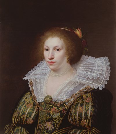 Ritratto di una giovane donna da Paulus Moreelse