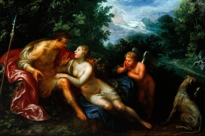 Venere e Adone da Paulus Moreelse