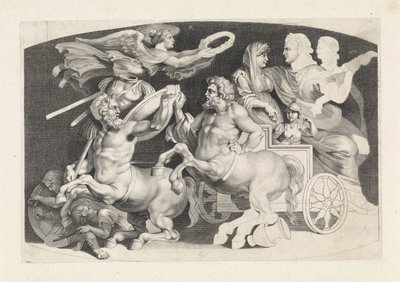 Cammeo con il trionfo di Germanico e Agrippina da Paulus Pontius (attributed to)