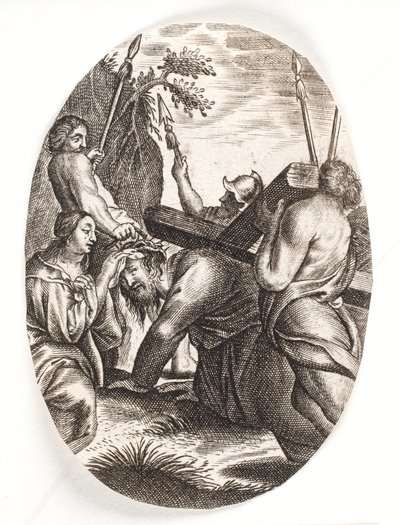 Cristo che porta la Croce da Paulus Pontius