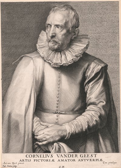 Cornelius Vander Geest, amante dell