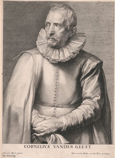 Cornelius vander Geest da Paulus Pontius