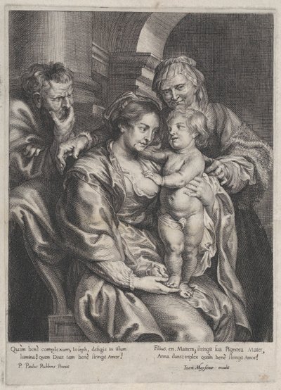 Sacra Famiglia con Sant