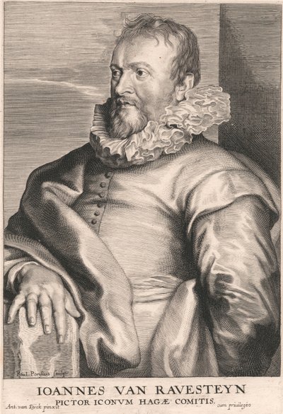 Joannes van Ravesteyn, Pictor Iconum Hagæ Comitis da Paulus Pontius