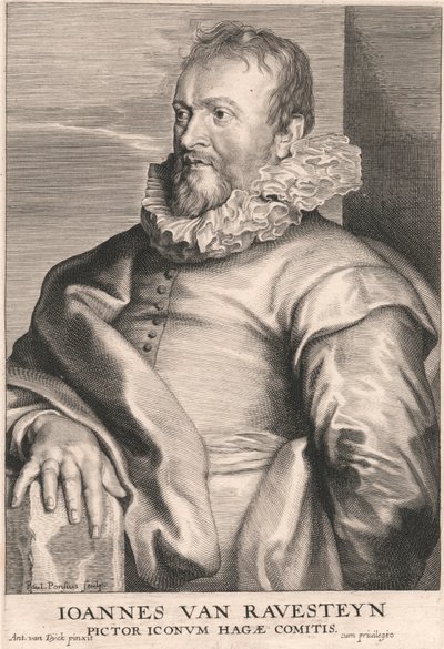 Joannes van Ravesteyn, Pictor Iconum Hagæ Comitis da Paulus Pontius
