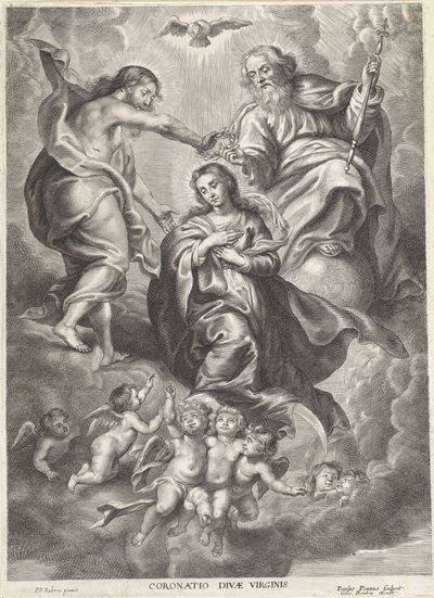Incoronazione di Maria da Paulus Pontius