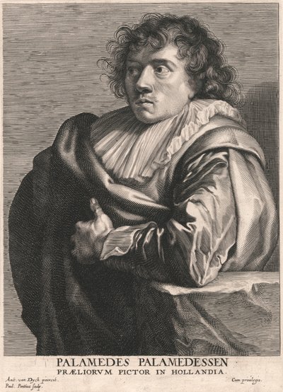 Palamedes Palamedessen, Pittore di Battaglie in Olanda da Paulus Pontius